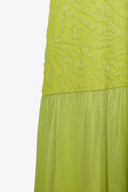 COMBINED KNIT DRESS - Zara фото 8