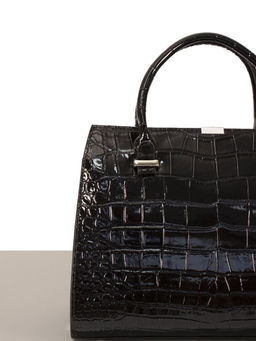 LACCOMA сумка НИ0618-черный натуральная кожа хлопок