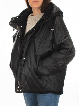 22309 BLACK Куртка зимняя двухсторонняя женская SNOW CLARITY - Fashion фото 9