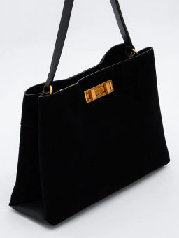 Сумка 1087MF black Polina&Eiterou