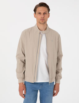 Bej Bomber Ceket