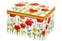 Ваза 2,25 л 15*15*19,5 см Маки NEW BONE CHINA - Elan gallery фото 8
