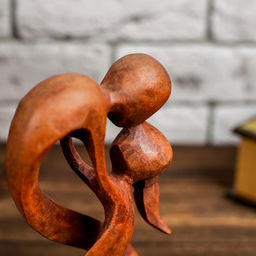 Сувенир «Пара Бесконечность», 20×8×3 см, дерево