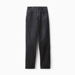 Джинсы женские бойфренды MINAKU SELVEDGE denim, размер 46, чёрные