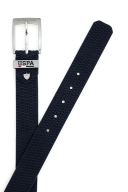 Erkek Lacivert Kemer Sepette S_rpriz _ndirim