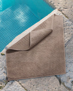 Коврик для ванной Эколайн бежевый, 50х70 см - Ecotex фото 4