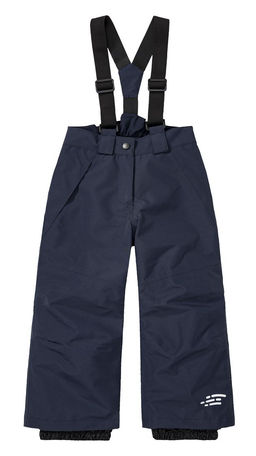 Зимние мембранные штаны для девочек LUPILU синие  фото 14