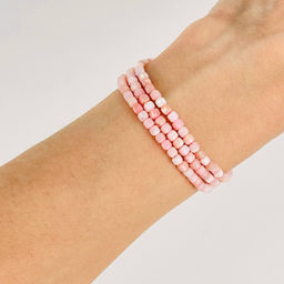 Бусины для украшений из розового Опала 39 см