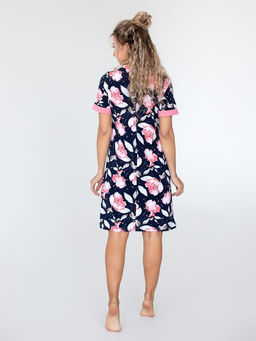 Халат женский, модель 124,трикотаж (Цветение) - Ивановотекстиль фото 6