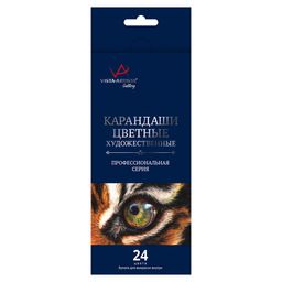 VISTA-ARTISTA Gallery VGCP-24 Набор цветных карандашей заточенный 4 х 24 цв
