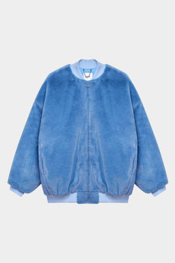 Бомбер из экомеха - Mollis фото 7