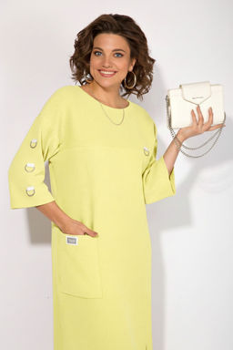 Платье Liliana 1485 лимонный