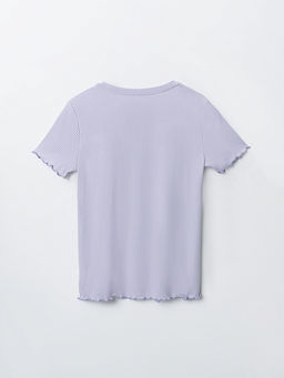 Комплект домашний женский фиолетовый с цветочным принтом - Mark formelle фото 6