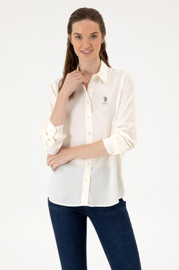 Kad_n BEYAZ Uzun Kollu G_mlek Sepette S_rpriz _ndirim - U.s. polo assn фото 3