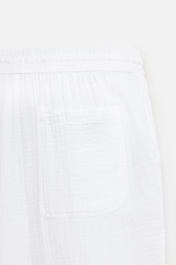 CRINKLED-EFFECT TROUSERS - Zara фото 10