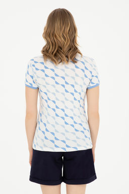 Женская темно-синяя футболка - U.s. polo assn фото 19