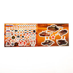 Раскраска с наклейками Танки, 16 стр. - Буква-ленд фото 2