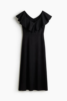 Flounced dress