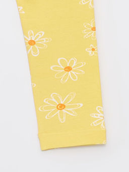 Beli Lastikli Bask?l? K?z Bebek Tayt - Waikiki фото 2