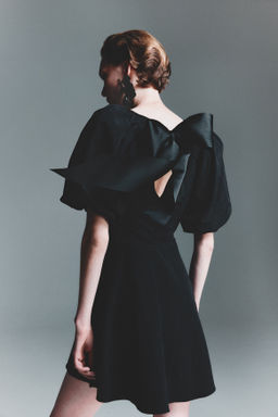 Vestido con mangas globo - H&m фото 2