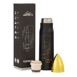 Термос пуля Мужской калибр, 450 мл, 28?7 см