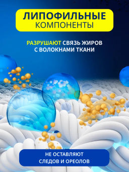 Salton CleanTech Пятновыводитель от жирных пятен 120 мл