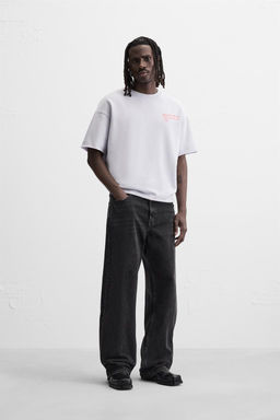 WASHED SLOGAN SWEATSHIRT