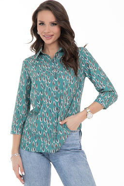 Рубашка Жаклин модная (грин)