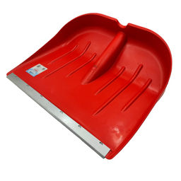 Лопата снеговая "Аляска" п/эт. цветная, с оцинк.накл., без черенка, d тулейки 40мм, 460х370мм