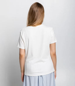 Футболка #ОКТ105005, белый - Dommod фото 3