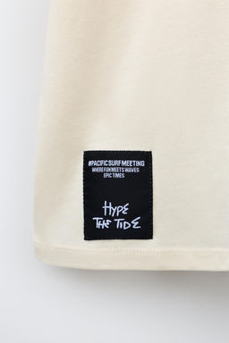 CAMISETA ESTAMPADA SURF / Crudo - Zara фото 10
