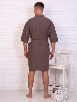 ХАЛАТ ДОМАШНИЙ КИМОНО ВК-СЕР-КОР-969 - Ашматекс фото 3