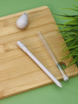 Ручка с магнитной насадкой "Lucky kitten", grey