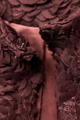 CROPPED TEXTURED FLORAL JACKET - Zara фото 6