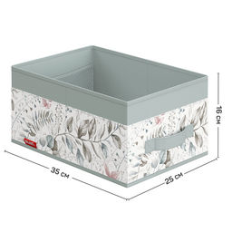 Короб стеллажный без крышки, 35*25*16 см, BOTANIC LILAC, шт - Valiant фото 13