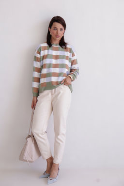 11717 Джемпер в клетку - Martichelli фото 11