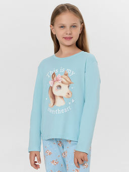 КОМПЛЕКТ ДЛЯ ДЕВОЧЕК (ДЖЕМПЕР, БРЮКИ)