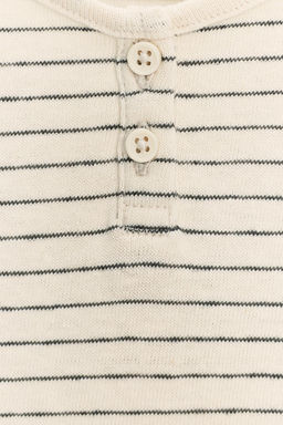 STRIPED RUSTIC T-SHIRT - Zara фото 16