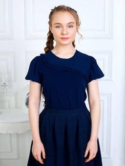Блузка "Елена",синий