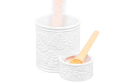 Банка д/соли 500 мл 15,5*10*14,5 см Тропики с крышкой, деревянной ложкой - Elan gallery фото 13