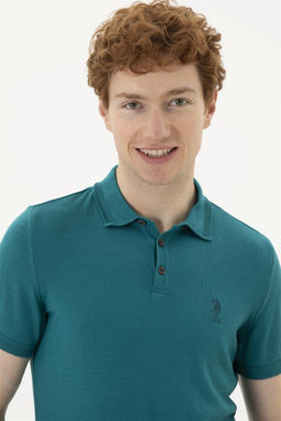 Мужской темно-зеленый свитер - U.s. polo assn фото 2