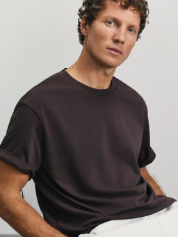 Футболка из смесового хлопка / Zarina  фото 7