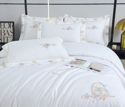 КПБ BELLA HOME RICH BH-23012 БЕЛЫЙ