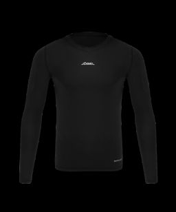 Футболка компрессионная с длинным рукавом судейская JOGEL PerFormDRY Referee Baselayer Tee LS, черный  фото 2