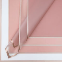 Цена за 20 шт. Пленка флористическая, пудра темная, 58 х 58 см, 50 мкм