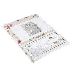 Пододеяльник Евро Макси Райские птицы 215х240см, сатин 108г/м2, хлопок 100%, упаковка классическая ПВХ 28х41см, Домашняя мода (Россия)  фото 2