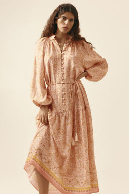Oversized viscose-blend dress - H&m фото 2