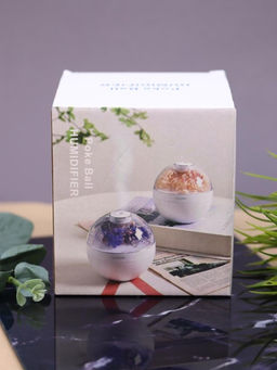 Настольный увлажнитель воздуха - ночник "Flower", purple, (портативный, USB)