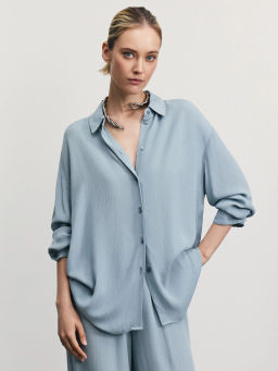 Блузка из фактурной вискозы / Zarina