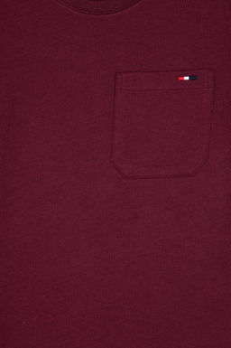 Erkek _ocuk Bordo Bisiklet Yaka Ti__rt - U.s. polo assn фото 3